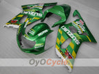 Verkleidungssatz für 01-03 GSX R600, Spritzguss - Grün - Movistar #OYO87905088
