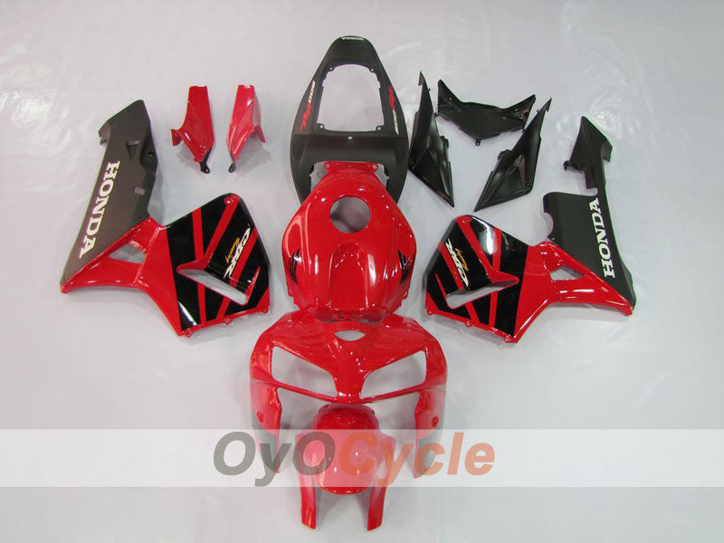 Einspritzverkleidungssatz für 05-06 CBR600RR - Rot, Schwarz - Werksstil #OYO87900284 Hauptbild