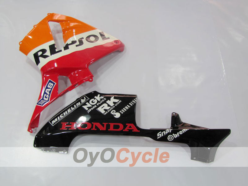 Verkleidungssatz für Einspritzung für CBR600RR 05-06 - Orange, Schwarz - MICHELIN, RK, Repsol #OYO87900331 Zweitbild