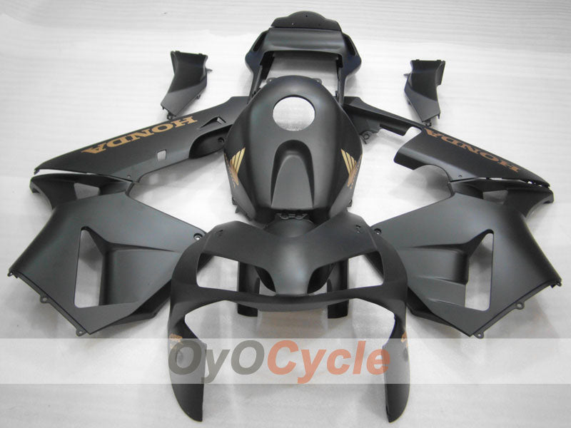 Einspritzverkleidungskit für CBR600RR 03-04 - Schwarz, Matt - Werksdesign #OYO87902555 Zweitbild