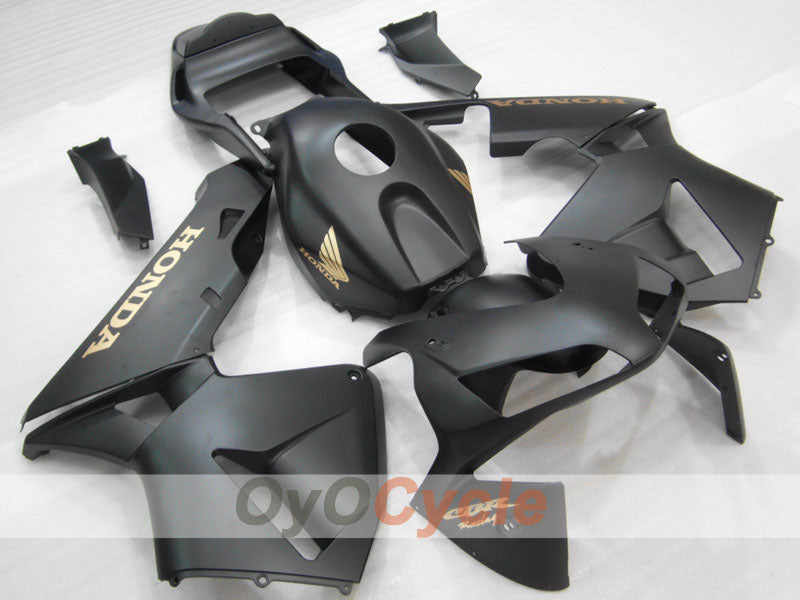 Einspritzverkleidungskit für CBR600RR 03-04 - Schwarz, Matt - Werksdesign #OYO87902555 Hauptbild