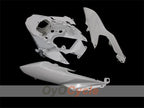 Unlackierter Verkleidungssatz aus Spritzguss für 09-16 GSX R1000 - Weiß - Werksstil #OYO87902488