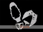 Unlackierter Verkleidungssatz aus Spritzguss für 09-16 GSX R1000 - Weiß - Werksstil #OYO87902488