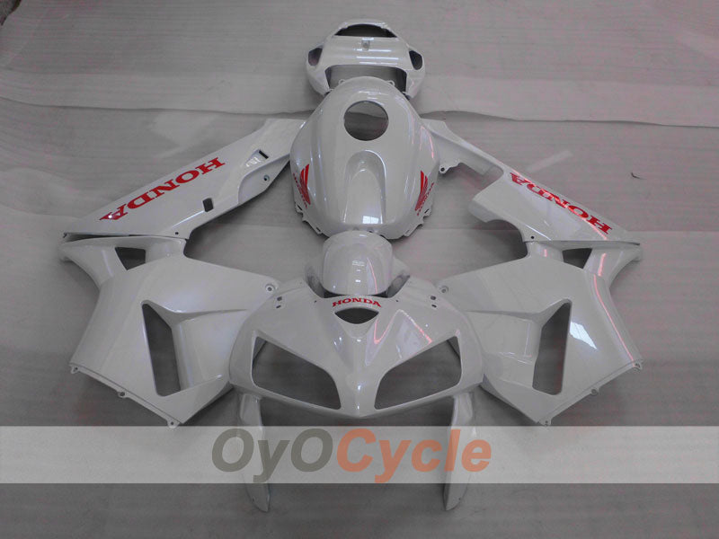 Einspritzverkleidungskit für CBR600RR 03-04 - Weiß - Werksdesign #OYO87902564 Hauptbild