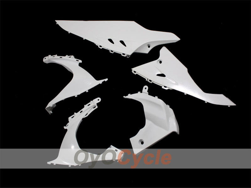 Unlackierter Verkleidungssatz aus Spritzguss für 09-16 GSX R1000 - Weiß - Werksstil #OYO87902488
