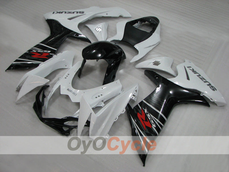 Einspritz-Verkleidungssatz für 11-26 GSX R750 - Weiß, Schwarz - Werksstil #OYO87903197