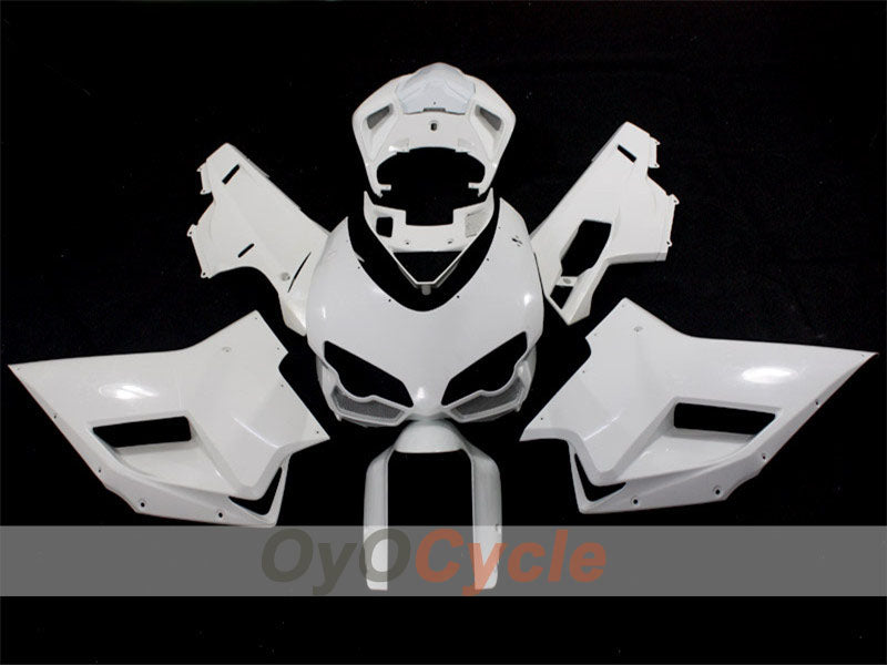 Unlackierter Verkleidungssatz aus Spritzguss für 07-09 Ducati 1098 - Weiß - Werksstil #OYO87902494 Zweitbild