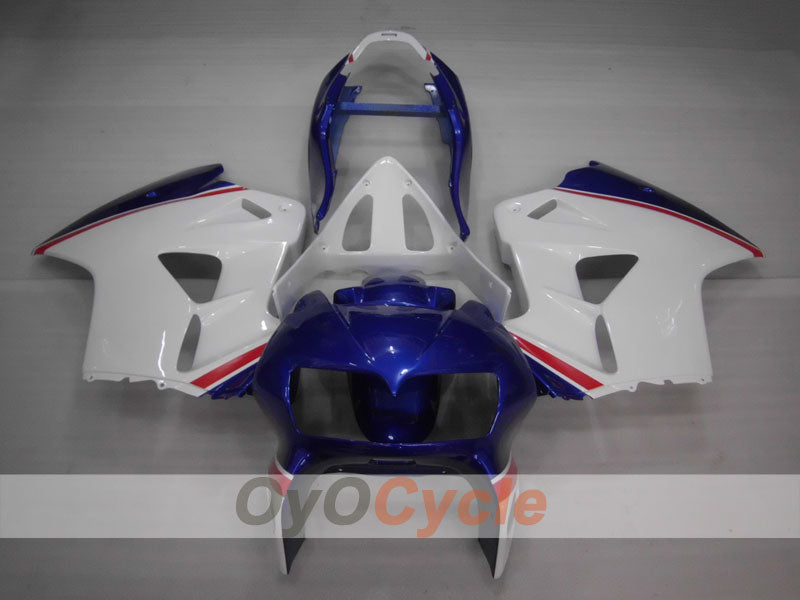 Verkleidungssatz für 98-01 VFR800 - Blau, Weiß - Werksstil #OYO87902917 Zweitbild
