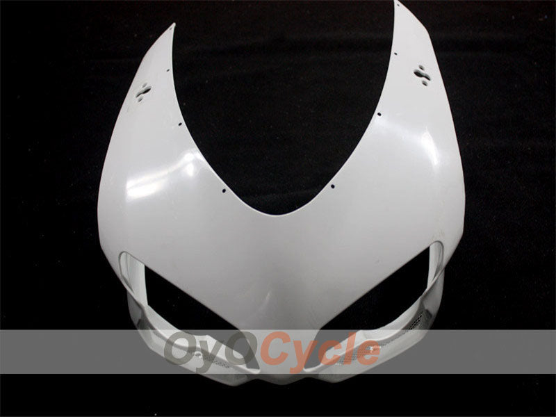 Unlackierter Verkleidungssatz aus Spritzguss für 07-09 Ducati 1098 - Weiß - Werksstil #OYO87902494