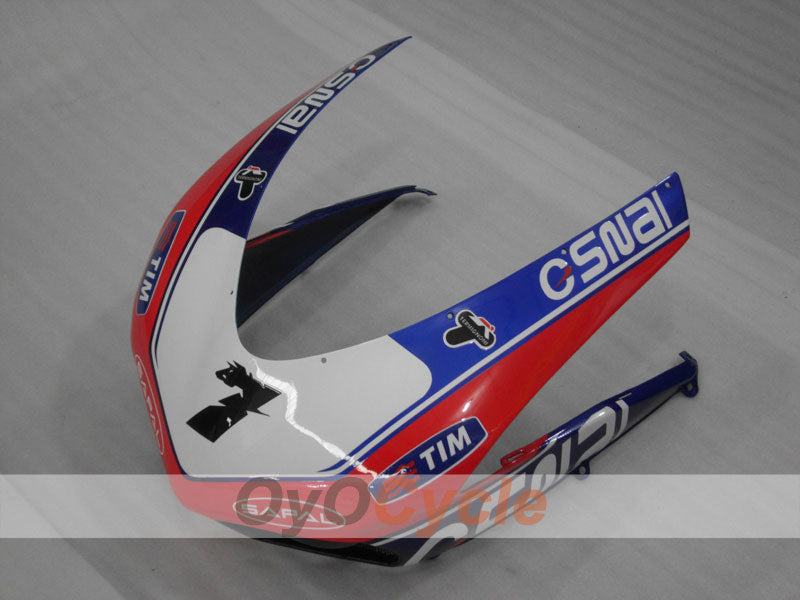 Verkleidungskit für Einspritzung für Ducati 1198 09-11 - Blau, Weiß - Werksstil #OYO87902340