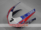 Verkleidungssatz für 08-13 Ducati 848 - Rot, Weiß - Werksdesign #OYO87902187