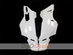 Unlackierter Verkleidungssatz aus Spritzguss für 07-09 Ducati 1098 - Weiß - Werksstil #OYO87902494