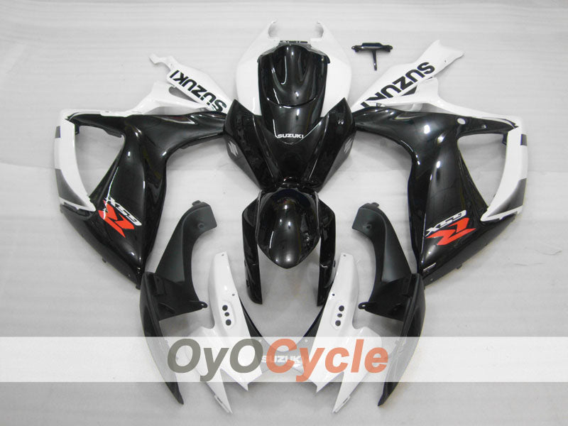 Einspritzverkleidungssatz für GSX R750 06-07 - Weiß, Schwarz - Werksstil #OYO87901313 Zweitbild