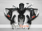 Verkleidungssatz für 06-07 GSX R600 - Weiß, Schwarz - Werksdesign #OYO87901527
