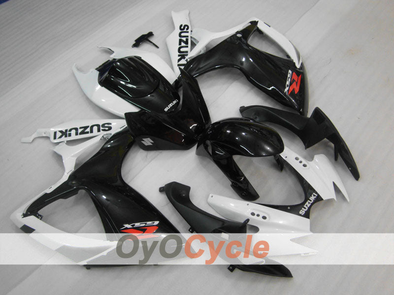 Einspritzverkleidungssatz für GSX R750 06-07 - Weiß, Schwarz - Werksstil #OYO87901313 Hauptbild