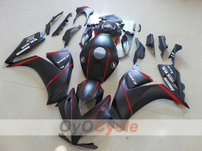 Einspritz-Verkleidungssatz für CBR1000RR 12-16 - Schwarz, Matt - Werksstil #OYO87903323 Hauptbild