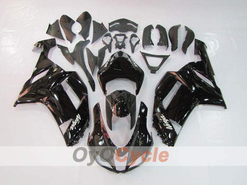 Spritzguss-Verkleidungssatz für 07-08 NINJA ZX-6R - Schwarz - Werksstil #OYO87901910 Hauptbild