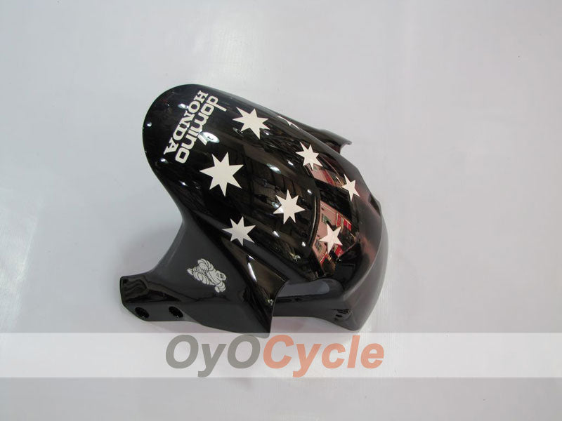 Verkleidungssatz für Einspritzermodelle 05-06 CBR600RR - Weiß, Schwarz - Lee, MICHELIN #OYO87900264