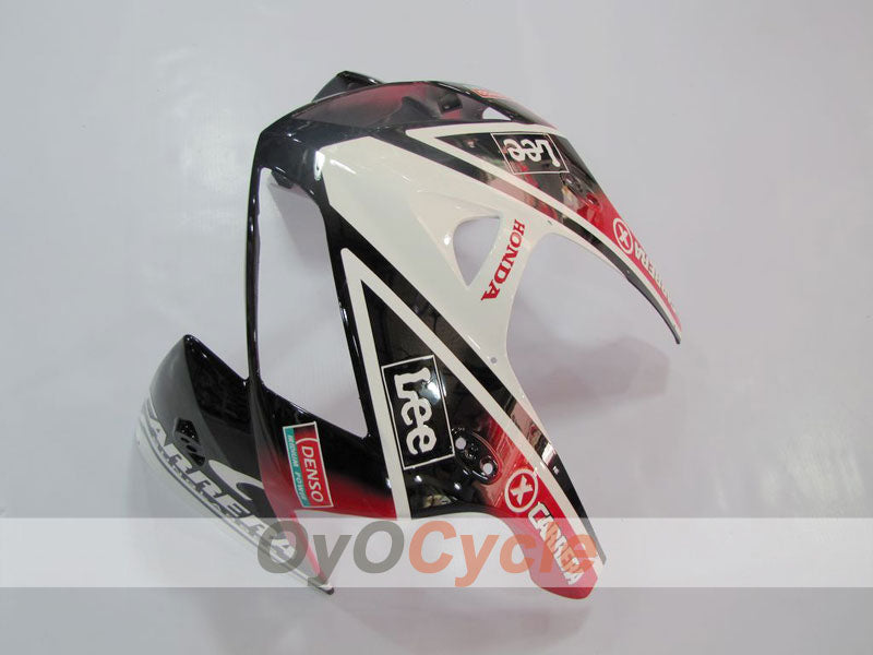 Verkleidungssatz für Einspritzermodelle 05-06 CBR600RR - Weiß, Schwarz - Lee, MICHELIN #OYO87900264
