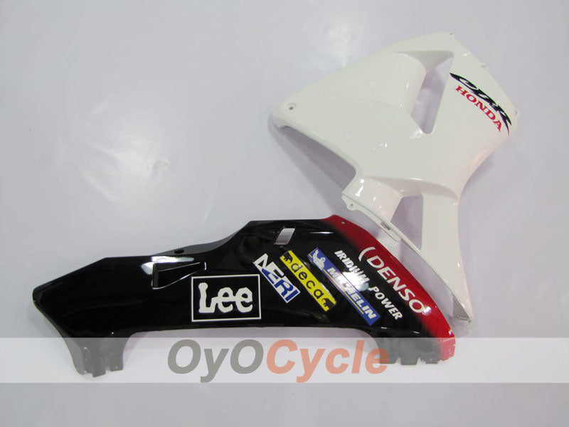 Verkleidungssatz für Einspritzermodelle 05-06 CBR600RR - Weiß, Schwarz - Lee, MICHELIN #OYO87900264
