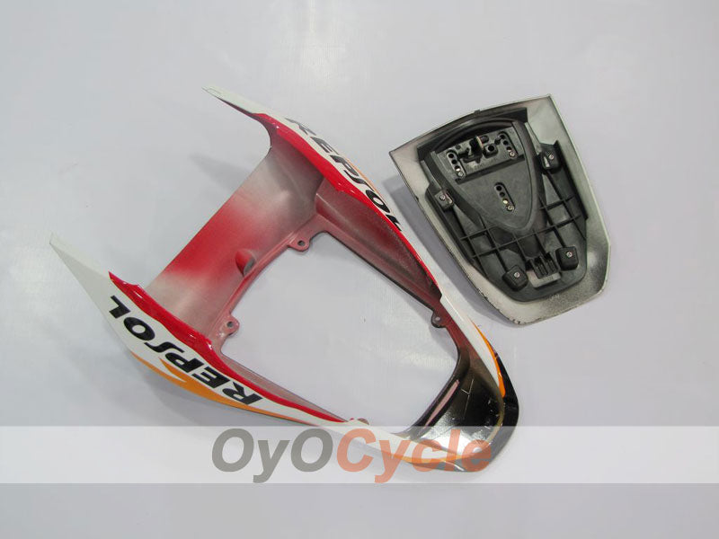 Einspritz-Verkleidungskit für CBR600RR 09-12 - Orange, Schwarz - Repsol #OYO87900457