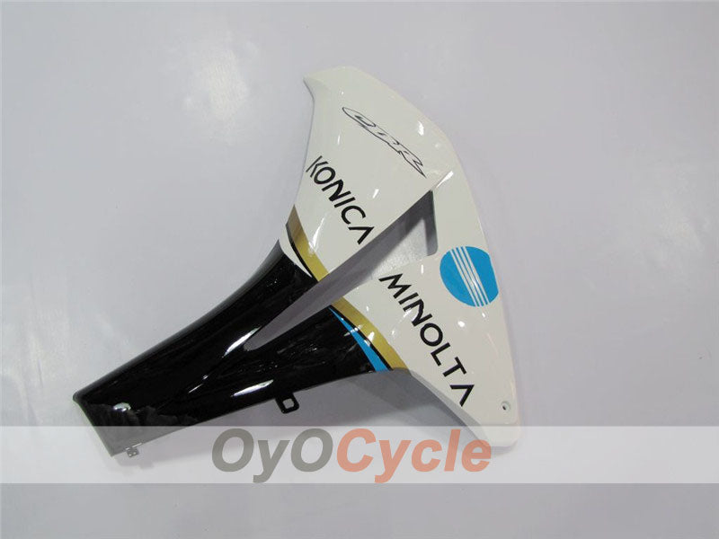 Verkleidungssatz für Einspritzmodelle für CBR1000RR 08-11 - Weiß, Schwarz - Konica Minolta #OYO87900692 Zweitbild