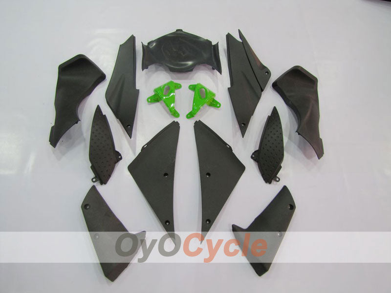 Spritzverkleidungssatz für 05-06 NINJA ZX-6R - Grün, Schwarz - Werksstil #OYO87901847 Zweitbild