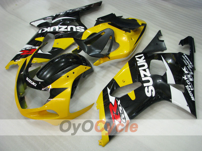 Einspritz-Verkleidungssatz für GSX R750, Baujahr 00-03 - Gelb, Schwarz - MOTUL #OYO87905161 Zweitbild