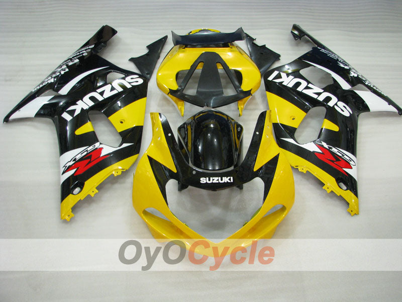 Verkleidungssatz für 00-02 GSX R1000 - Gelb, Schwarz - MOTUL #OYO87905207 Zweitbild
