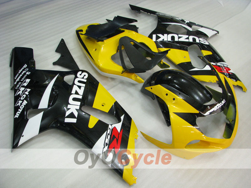 Einspritzverkleidungssatz für GSX R600 01-03 - Gelb, Schwarz - MOTUL #OYO87905106 Hauptbild