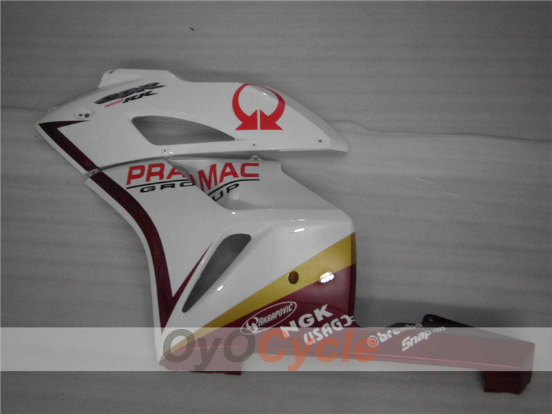 Einspritzverkleidungssatz für CBR1000RR 04-05 - Rot, Weiß - PRAMAC #OYO87900524