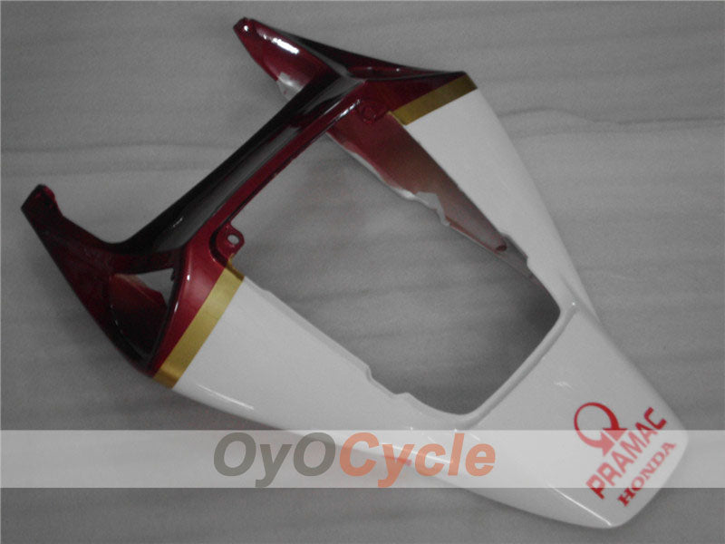 Einspritzverkleidungssatz für CBR1000RR 04-05 - Rot, Weiß - PRAMAC #OYO87900524