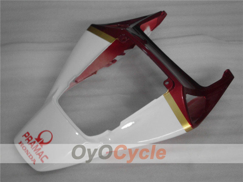 Einspritzverkleidungssatz für CBR1000RR 04-05 - Rot, Weiß - PRAMAC #OYO87900524