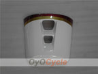 Einspritzverkleidungssatz für CBR1000RR 04-05 - Rot, Weiß - PRAMAC #OYO87900524