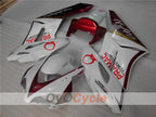 Einspritzverkleidungssatz für CBR1000RR 04-05 - Rot, Weiß - PRAMAC #OYO87900524