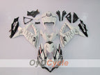 Einspritzverkleidungssatz für 08-10 GSX R750 - Weiß, Schwarz - Corona #OYO87901377