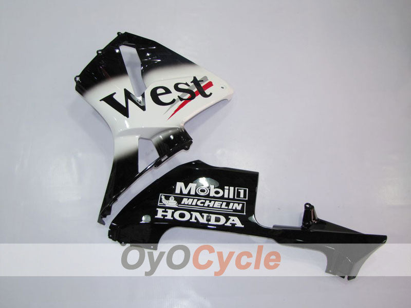 Verkleidungssatz für Einspritzung für CBR600RR 05-06 - Weiß, Schwarz - West #OYO87900353 Zweitbild
