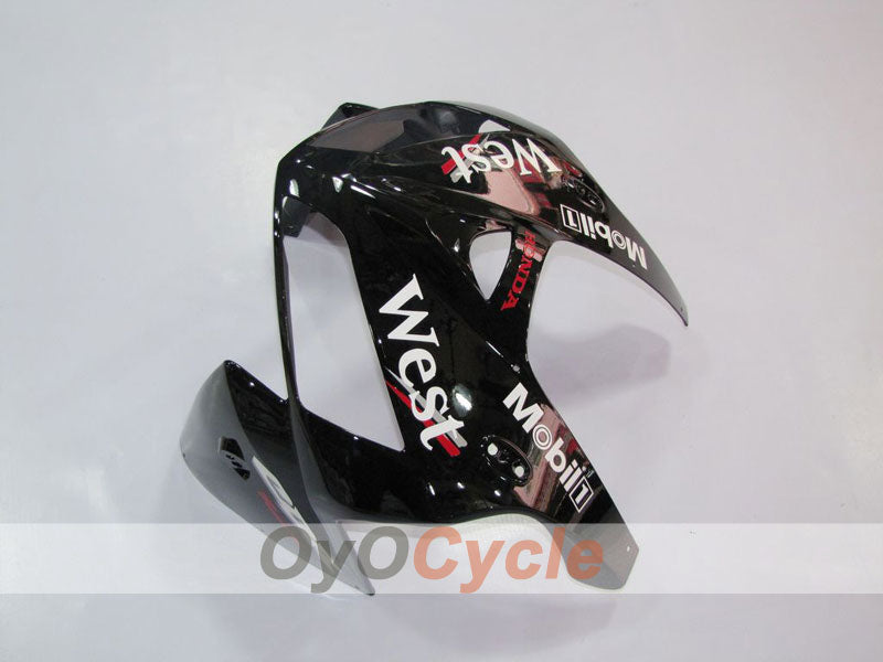 Verkleidungssatz für Einspritzung für CBR600RR 05-06 - Weiß, Schwarz - West #OYO87900353