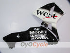 Verkleidungssatz für Einspritzung für CBR600RR 05-06 - Weiß, Schwarz - West #OYO87900353