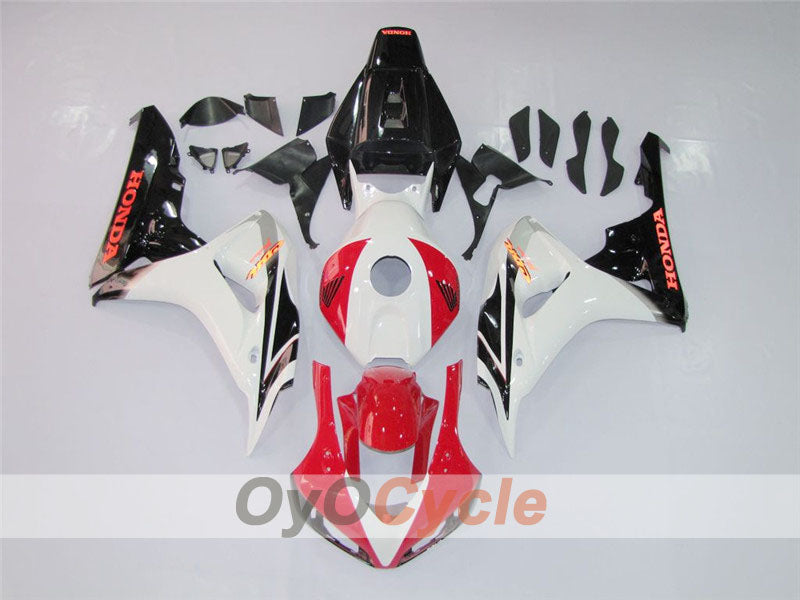 Spritzguss-Verkleidungssatz für CBR1000RR 06-07 - Rot, Weiß - Werksstil #OYO87900624 Hauptbild