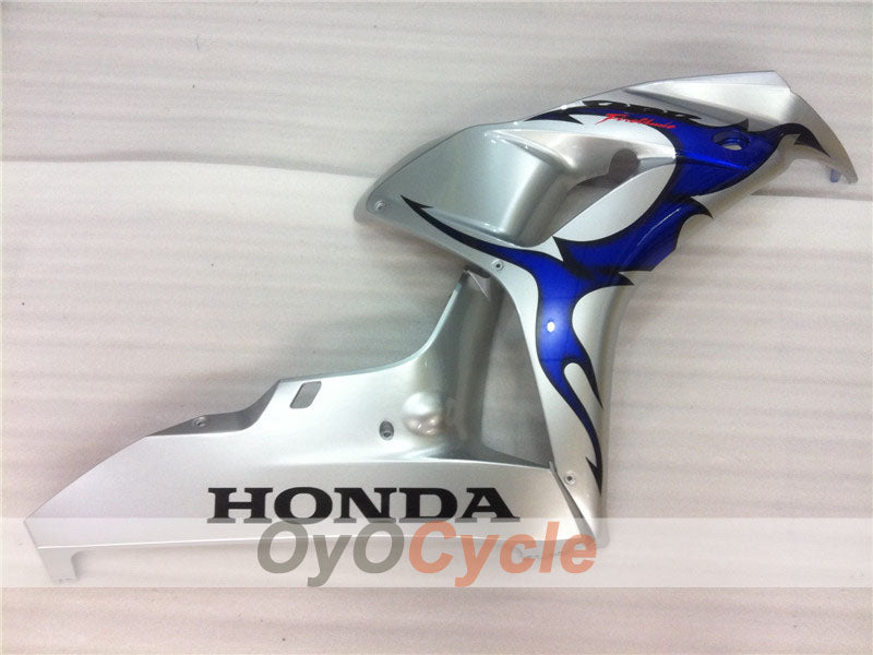 Einspritzverkleidungssatz für CBR1000RR 06-07 - Blau, Silber - Flamme #OYO87900583
