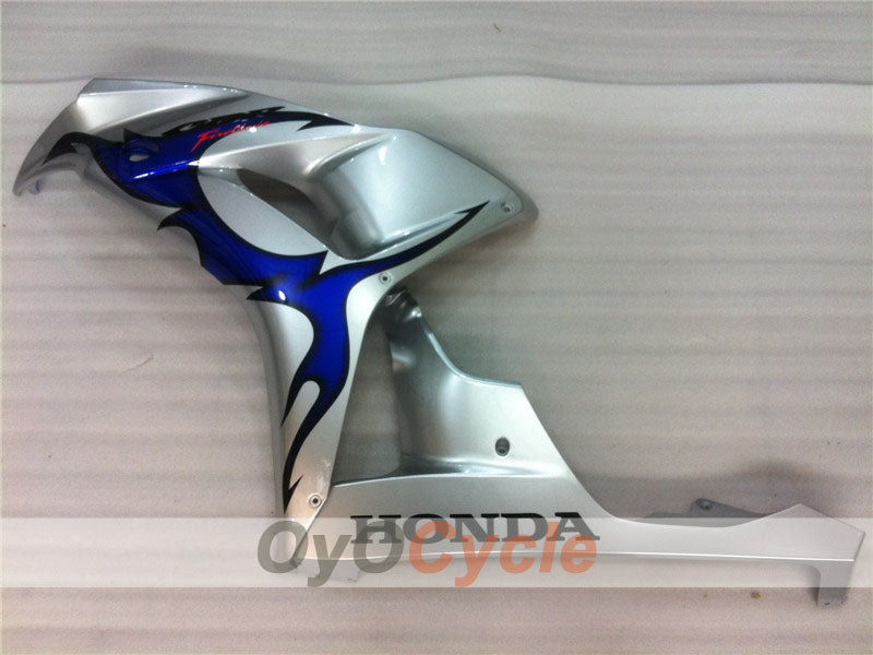 Einspritzverkleidungssatz für CBR1000RR 06-07 - Blau, Silber - Flamme #OYO87900583