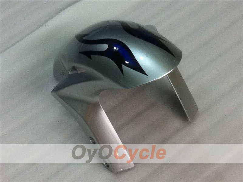 Einspritzverkleidungssatz für CBR1000RR 06-07 - Blau, Silber - Flamme #OYO87900583