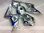 Einspritzverkleidungssatz für CBR1000RR 06-07 - Blau, Silber - Flamme #OYO87900583