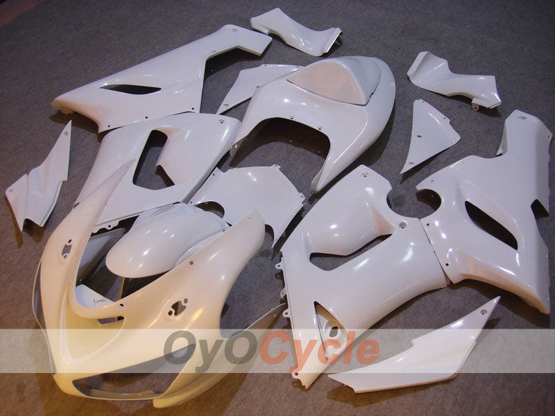 Spritzguss-Verkleidungssatz für 05-06 NINJA ZX-6R - Weiß - Factory Style #OYO87901827