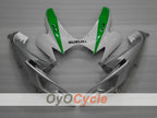 Einspritzverkleidungssatz für 06-07 GSX R600 - Weiß, Silber - Werksdesign #OYO87901521