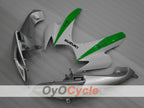 Einspritzverkleidungssatz für 06-07 GSX R600 - Weiß, Silber - Werksdesign #OYO87901521