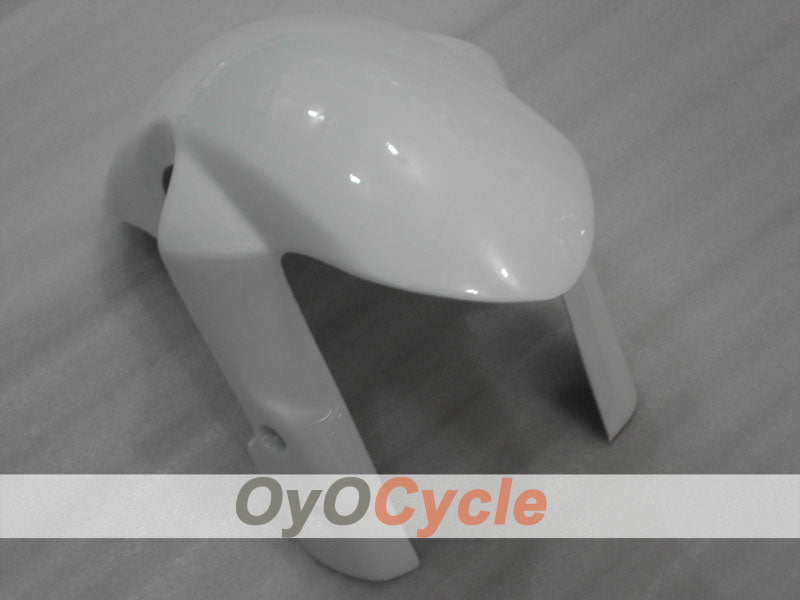 Einspritzverkleidungssatz für 06-07 GSX R600 - Weiß, Silber - Werksdesign #OYO87901521