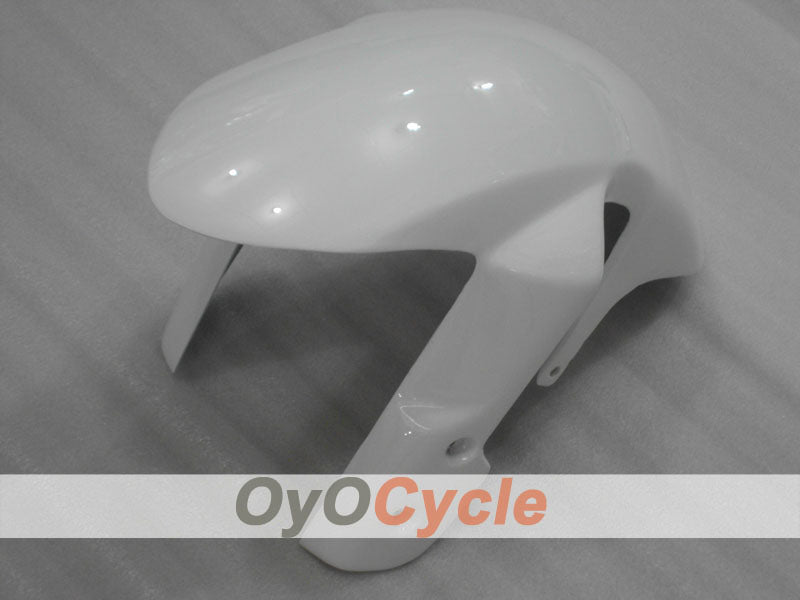 Einspritzverkleidungssatz für 06-07 GSX R600 - Weiß, Silber - Werksdesign #OYO87901521