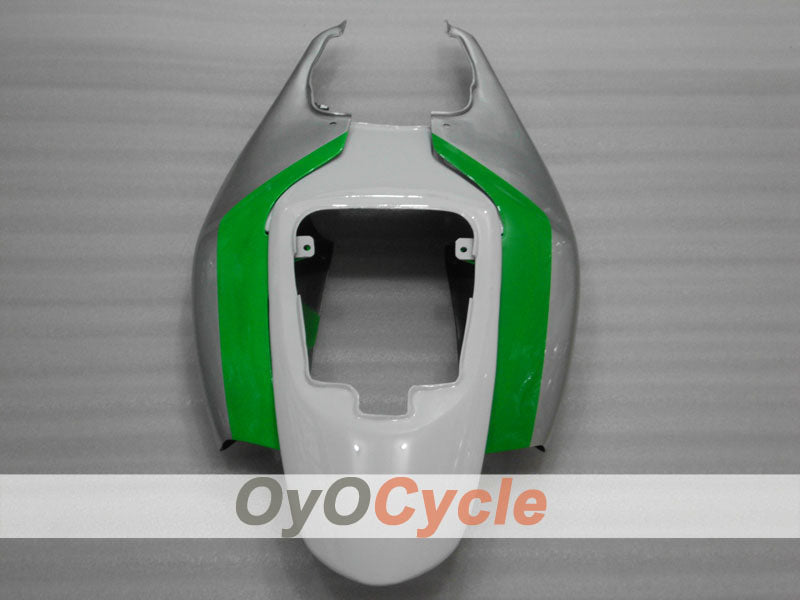 Einspritzverkleidungssatz für 06-07 GSX R600 - Weiß, Silber - Werksdesign #OYO87901521